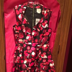 Kate Spade Floral Dress with Garment Bag